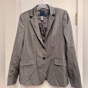 J Crew gray suit jacket. Size 10.
